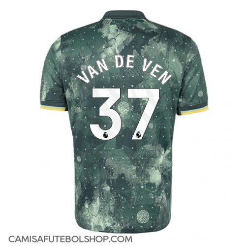 Camisa de time de futebol Tottenham Hotspur Micky van de Ven #37 Replicas 3º Equipamento 2024-25 Manga Curta